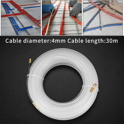 Electrical Wire Puller Nylon Needle With Flexible Guide Head, Pulling Eyelet Cable Pulling Aid, Empty Conduits Ø4 Mm, - Image 3