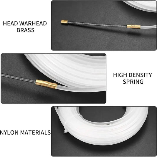 Electrical Wire Puller Nylon Needle With Flexible Guide Head, Pulling Eyelet Cable Pulling Aid, Empty Conduits Ø4 Mm, - Image 4