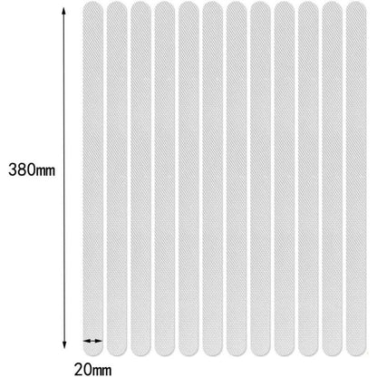 24 Pieces Non-Slip Stickers Shower Stickers Bath Safety Strips Transparent Self-Adhesive Anti-Slip Strips Stickers For - Image 3