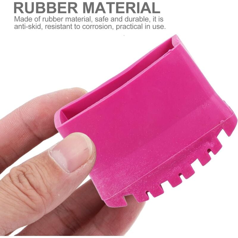 4 pcs Anti-Slip Rubber Protective Tips For Folding Ladders, Crafts, Construction Site, Engineering Ladders - Image 4