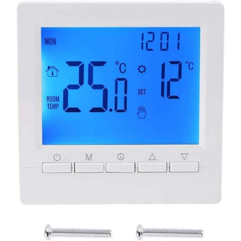 Digital Heating Thermostat 2-Wire Connection With Programming 6 Working DAys And 2 Weekend Periods - Image 2