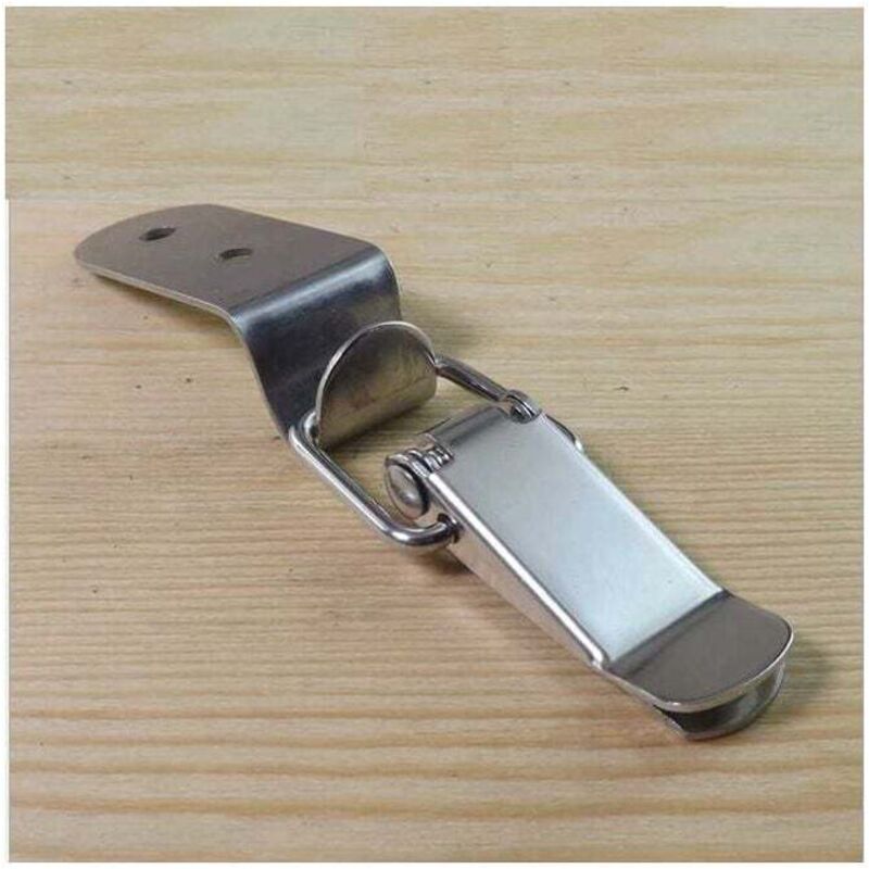 Ersandy 4 pcs Toggle Latch,Lever Latch Spring Loaded Stainless Steel Toggle Latch For Toolbox,Lock Lever,Drawer - Image 2