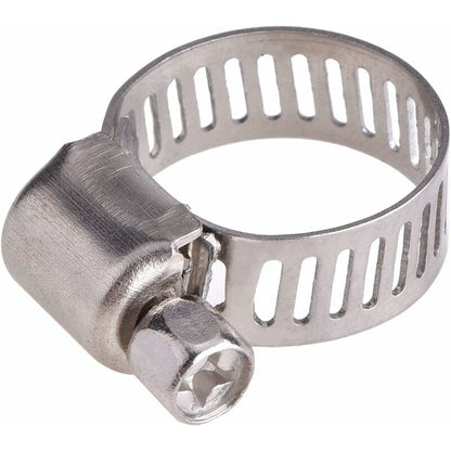 12 pcs Adjustable Stainless Steel Hose Clamp Pipe Clips Fastener (9-16Mm) - Image 2