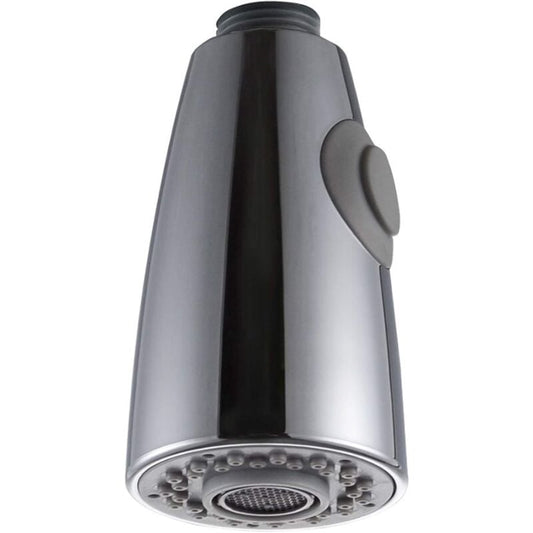 Kitchen Faucet Sprayer 2 Jets Replacement Faucet Head Sprayer For Faucet Replacement Sprayer For Kitchen Mixer, Chrome,