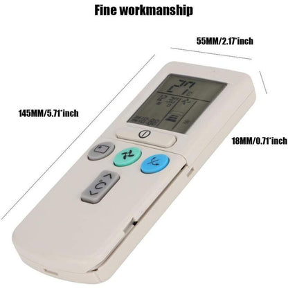 Universal Replacement Remote Control For Hitachi Rar-2A1 Rar-52P1 Rar-2Sp1 Rar-3U4 Rar-2P2 Rar-3U3 Rar-52P2 Rar-2P1 Air - Image 3