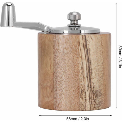 Spice Grinder, Manual Pepper Mill, Grinding Tool With Long Crank For Home Restaurant - Image 2
