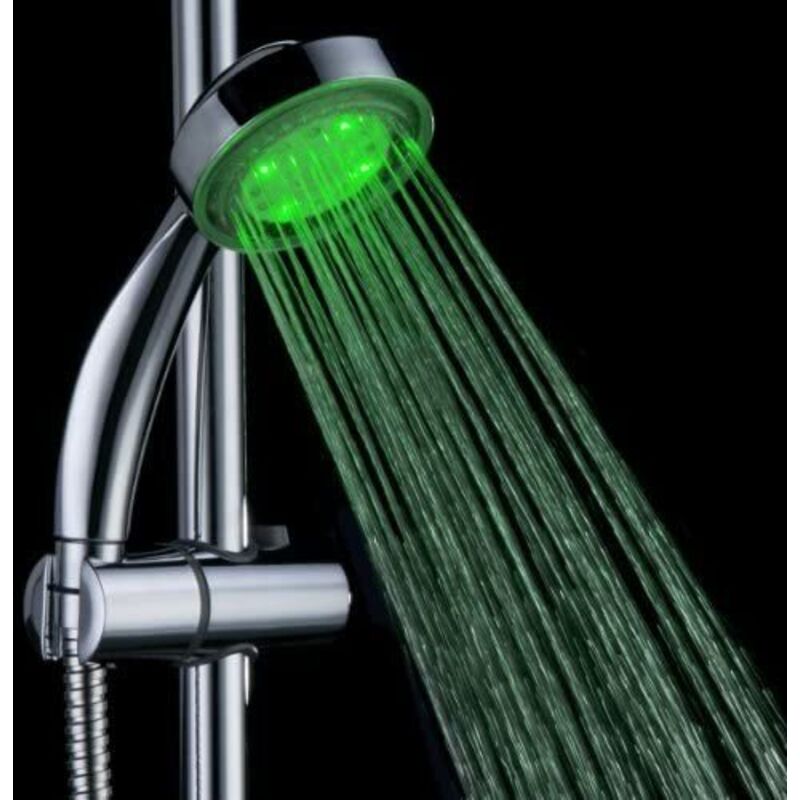 Intetech 7 Color LED Shower Head, Multicolor, Universal Fit - Image 3