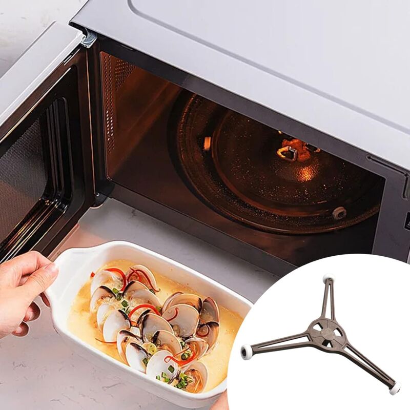 Triangle Shaped Tray, Microwave Tray Holder Stand, Microwave Oven ROtating Ring, For 24.5Cm Microwave Parts Flat Glass - Image 3