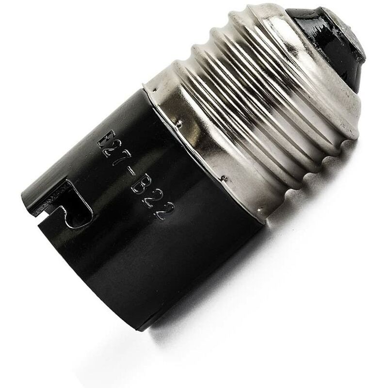 E27 To B22 Bulb Adapter Converter, Fineled E27 Edison To B22 Bayonet Bulb Base Converter (3 Pack) - Image 2