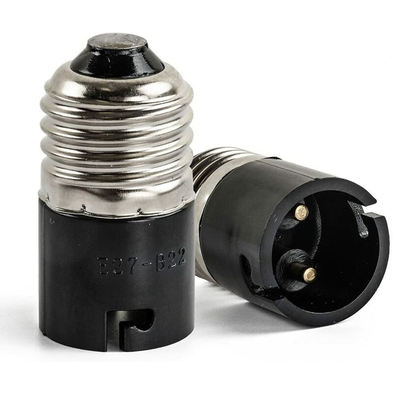 E27 To B22 Bulb Adapter Converter, Fineled E27 Edison To B22 Bayonet Bulb Base Converter (3 Pack) - Image 4