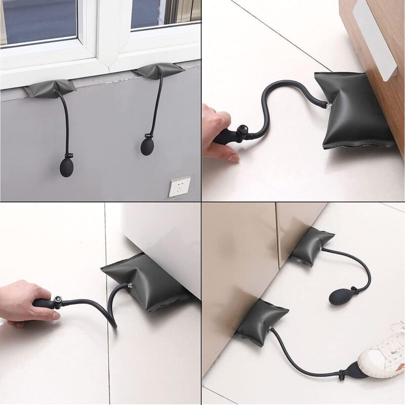 2 pcs Mounting Cushion Air Wedge Inflatable Lifting Air Cushion Tools For Installing Windows, Shutters, Doors, - Image 2