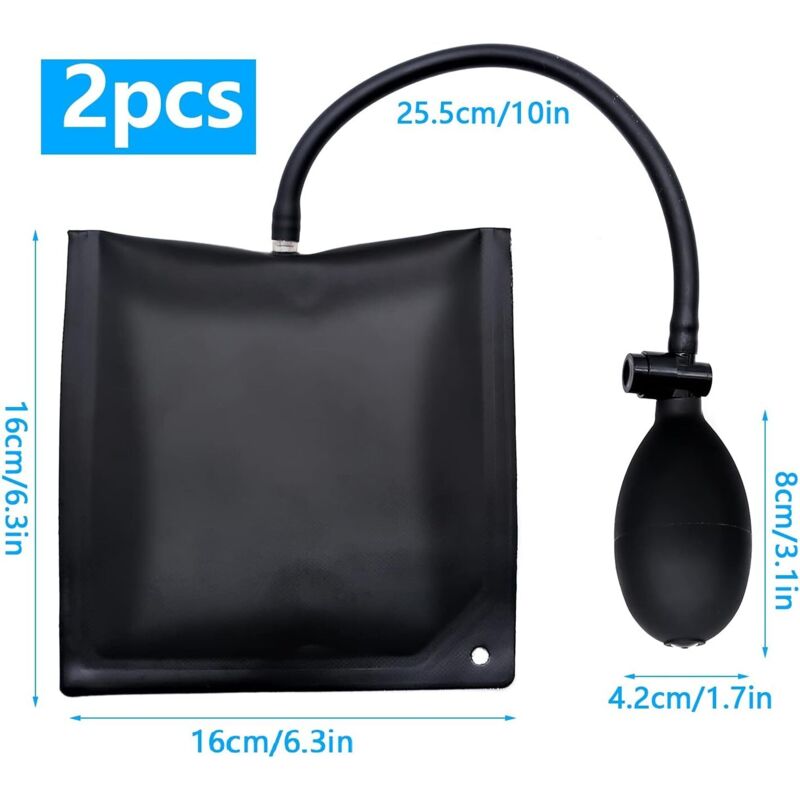2 pcs Mounting Cushion Air Wedge Inflatable Lifting Air Cushion Tools For Installing Windows, Shutters, Doors, - Image 4