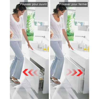 Push To Open 4 Pieces Push Open Push Door Cupboard Magnet Closure For Cabinet Drawer System Magnetic Latch Lock Push - Image 4