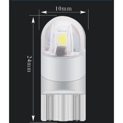 T10 W5W LED Side Marker Light 12V 6000K White 168 194 LED Turn Signal Light For Car Motorcycle License Plate Light Bulb - Image 2