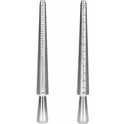Ring Sizer 41-76 Finger Size Gauge Ring Sizer Tool With 3 Measuring Scales (Eu, Us, Uk) - Image 4