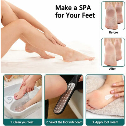 Foot File Pedicure Foot Rasp, Professional Foot File, Foot File, Different Degrees Of Wear On Both Surfaces, Dead - Image 3