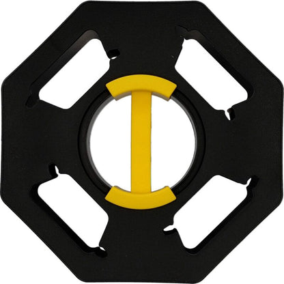Caravan Cable Reel, Manual, Empty, For Camping And Household, Up To 25 M Of Cable, Plastic, Black And Yellow - Image 3