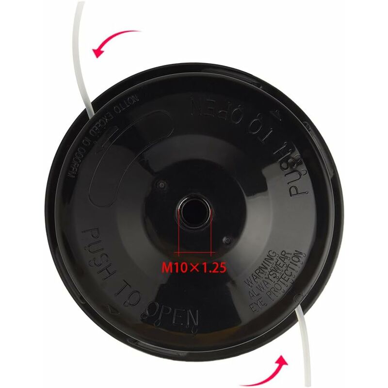 Universal Tap & Go Brushcutter Head - M10 X 1.25 Left Hand - Image 4
