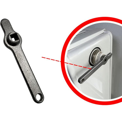 Bleeder Wrench Heater Key Square Key Radiator Bleeder Handle Radiator Vent Absolute New Premium Stainless Steel - Image 2