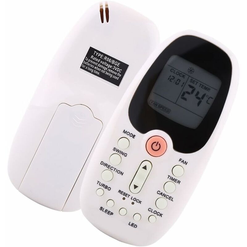 Universal Remote Control For Midea, Komeco, R06/Bge, R09B/Bge, R09B/Bgce, R06/Bg, R09C/Bge Air Conditioner - Image 3