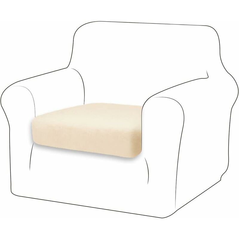Velvet Cushion Cover Sofa Cushion Furniture Protector Cover Sofa Seat Cover For Couch Velvet Cushion Cover 1 Seater For