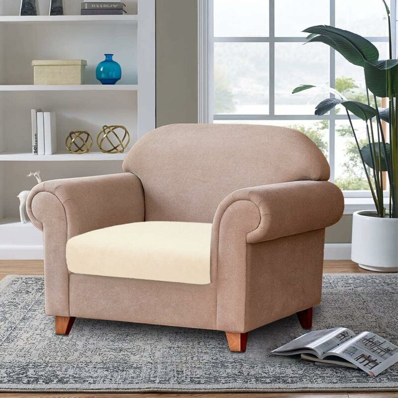 Velvet Cushion Cover Sofa Cushion Furniture Protector Cover Sofa Seat Cover For Couch Velvet Cushion Cover 1 Seater For - Image 2