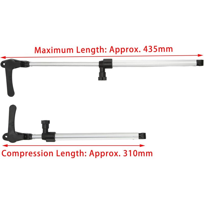 Caravan Window DAmper, Aluminum Alloy 310-435Mm 1 Pair Motorhome Window Support ROds For Camper Trailers - Image 2