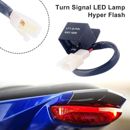 2 Pin 12V LED Flasher Relay For Car And Motorcycle - Image 2