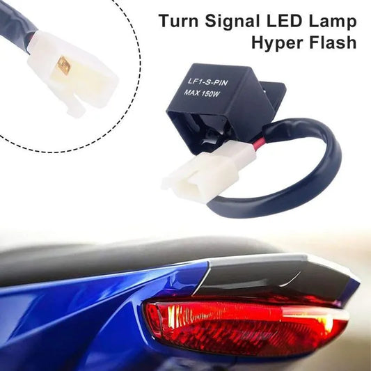 2 Pin 12V LED Flasher Relay For Car And Motorcycle - Image 2