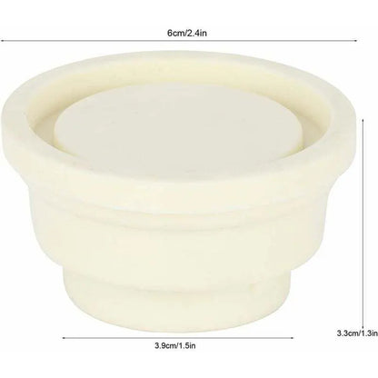 Rubber Pool Ladder Bumpers, Set Of Two White Ladder Bumpers For Pool Ladders… - Image 2