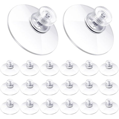 40Mm Plastic Suction Cups Clear Pvc Suction Cup Strong Adhesive Suction Holder With Screw Nut For Car Shade Cloth Glass