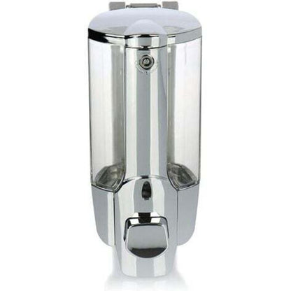 2X Wall Mount Soap Dispenser - Wall Mounted Soap Dispenser, Refillable - Soap Dispenser For Shower Gel And Shampoo - Image 4