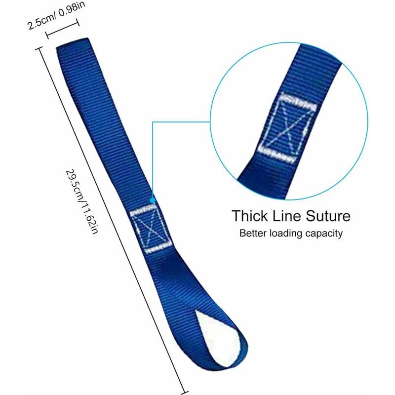 Tie Down Straps, Tie Down Straps, Tension Straps, Luggage Tensioner, Adjustable Load Ratchet, For Motorcycle, Car, - Image 2