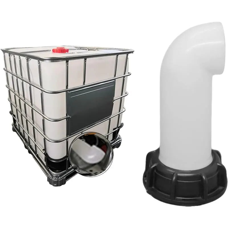 2 pcs Water Tank Nozzle Valve, Water Tank Valve, Ibc Water Tank Adapter 60Mm, For Dead Ibc Tank (White) - Image 4