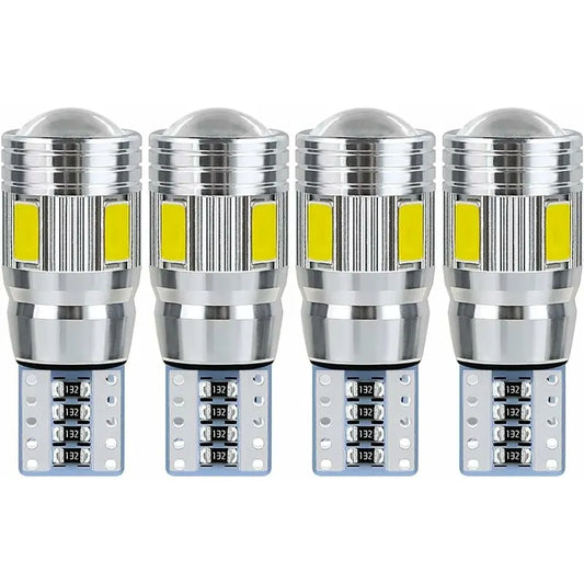 T10 W5W LED Bulb Car Interior Light LED Car Night Light Suitable For License Plate Lights, Side Lights, Position Lights
