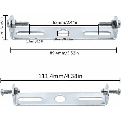 4 pcs 90Mm Ceiling Light Pendant Plate For Mounting Plate Cover Base Mount For Pendant Chandelier Ceiling Light Ceiling - Image 2