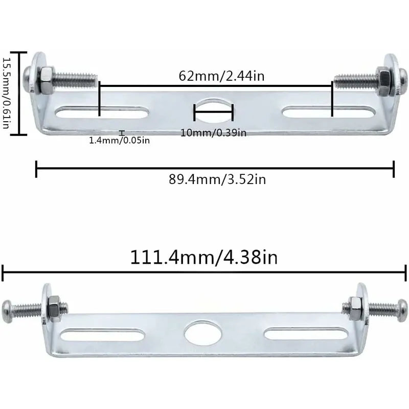 4 pcs 90Mm Ceiling Light Pendant Plate For Mounting Plate Cover Base Mount For Pendant Chandelier Ceiling Light Ceiling - Image 2