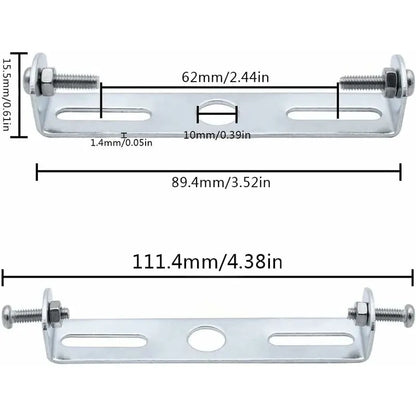 4 pcs 90Mm Ceiling Light Pendant Plate For Mounting Plate Cover Base Mount For Pendant Chandelier Ceiling Light Ceiling - Image 2