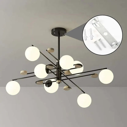 4 pcs 90Mm Ceiling Light Pendant Plate For Mounting Plate Cover Base Mount For Pendant Chandelier Ceiling Light Ceiling - Image 4