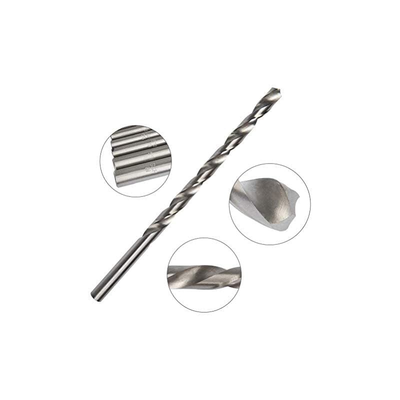 Extra Long Twist Drill Bit, Hss Twist Drill Bit Length 160Mm Drilling Tool For Wood, Metal And Steel 3Mm Twist Drill - Image 3