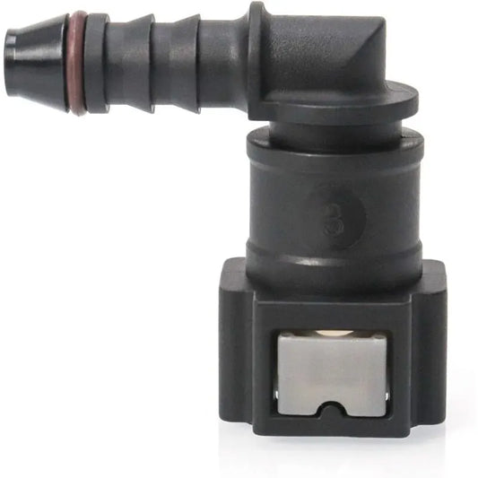 2 pcs Car Fuel Line Connector, Fuel Line Connector, 90 Degree Quick Connector, Plastic 7.89Mm Id6 Connector - Image 3