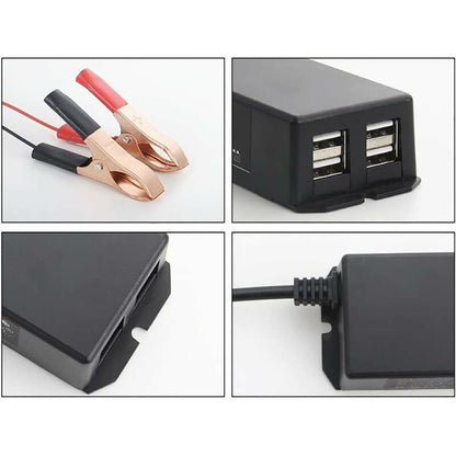 12V 24V To 5V Usb Power Adapter,Waterproof Motorcycle Mobile Phone Charger Usb Motorcycle Charger Motorcycle Usb - Image 4