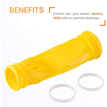 Premium W69698 Long Life Diaphragm For Pool Cleaner - Replacement For Zodiac Baracuda G3, G4 Alpha 2 3 - Compatible - Image 3