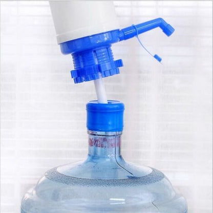 Universal Water Pump Dispenser Bottle Can 5L, 8L, 10L, 2.5L Anti-Drip, Adaptable, Manual Camping, School, Office, Home - Image 3