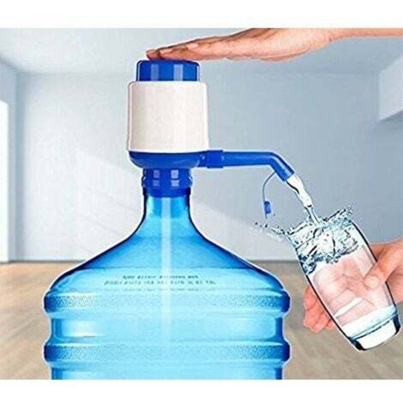 Universal Water Pump Dispenser Bottle Can 5L, 8L, 10L, 2.5L Anti-Drip, Adaptable, Manual Camping, School, Office, Home - Image 4