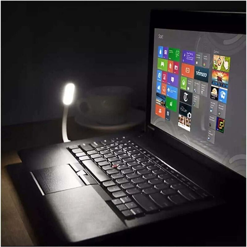 8-Piece Usb LED Light, Mini Flexible Usb Light, Keyboard Lamp For Laptop/Pc, Usb Reading Light, Small Book Light, 8 - Image 3