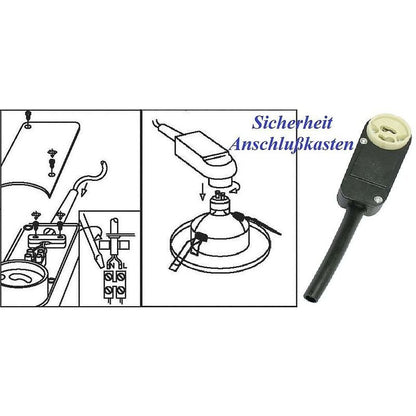 10 pcs Set Connection Boxes, Gu10 Socket For LED And Recessed Halogen Spotlight - Image 2