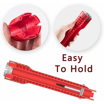 8 In 1 Multifunction Faucet Wrench Sink Faucet Installer And Sink Installation Tool For Toilet - Image 2