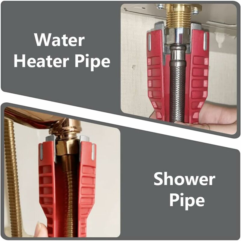 8 In 1 Multifunction Faucet Wrench Sink Faucet Installer And Sink Installation Tool For Toilet - Image 4