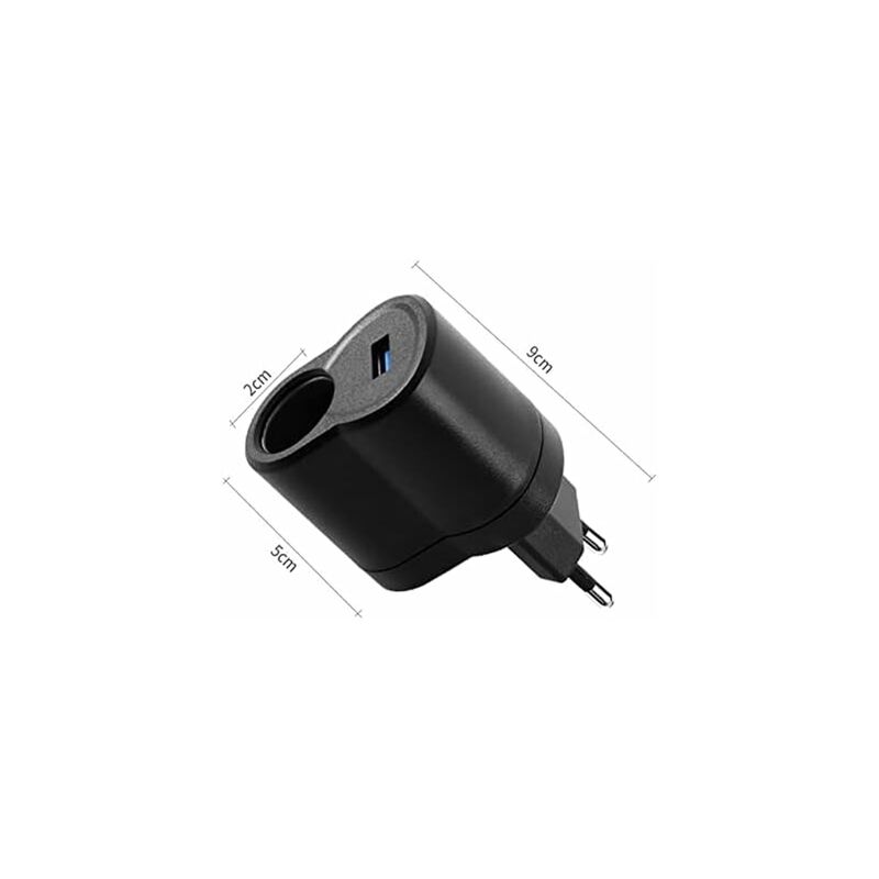 Car Cigarette Lighter, Car Power Adapter Converter Ac To Dc Power Supply Voltage Car Charger Cigarette Lighter 220V To - Image 2
